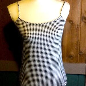 Checked camisole